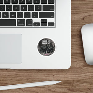 Moons Out Goons Out Die-Cut Sticker