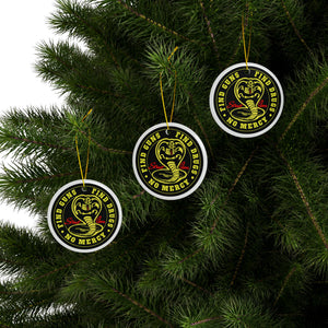 Find Guns Find Drugs No Mercy Ornament