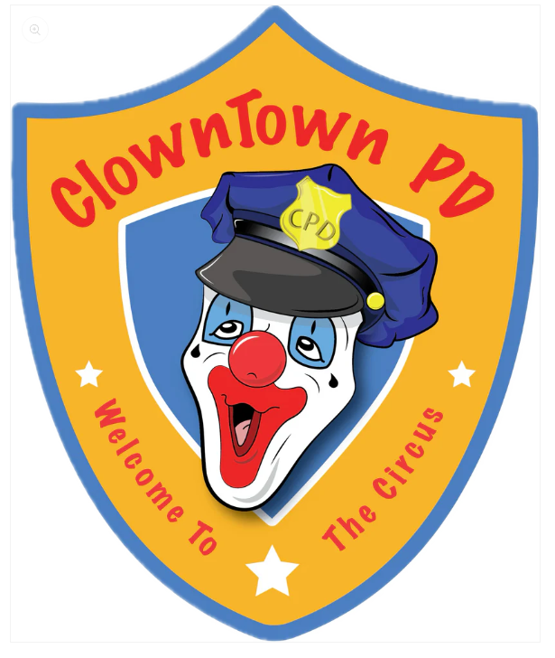 ClownTown PD Sticker